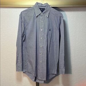EUC Ralph Lauren Varmouth Men's Blue Checkered Shirt